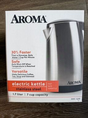 NWT Aroma 1.7L Electric Kettle